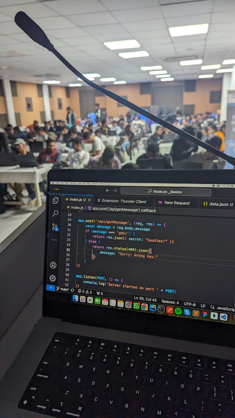 Packed House of Learners